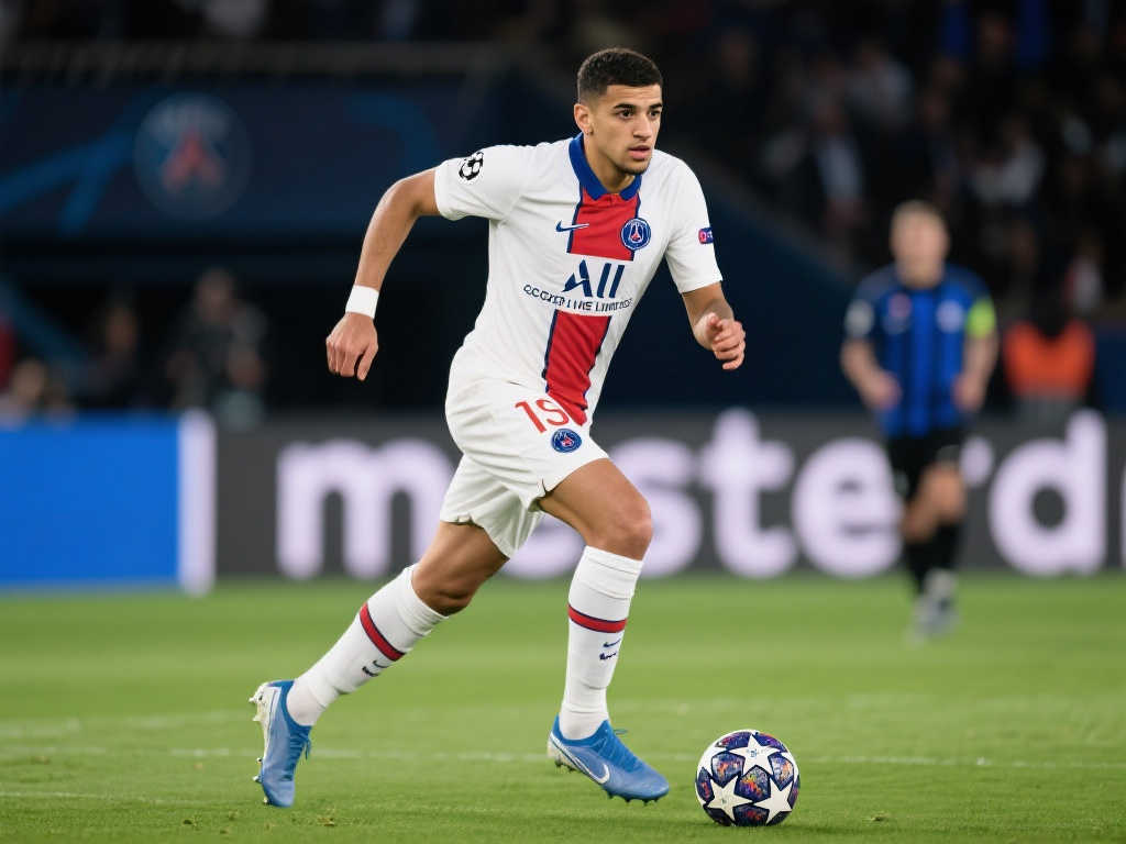 旧主对决!阿什拉夫2021年转会巴黎后首战国米 旧主对决!阿什拉夫2021年转会巴黎后首战国米