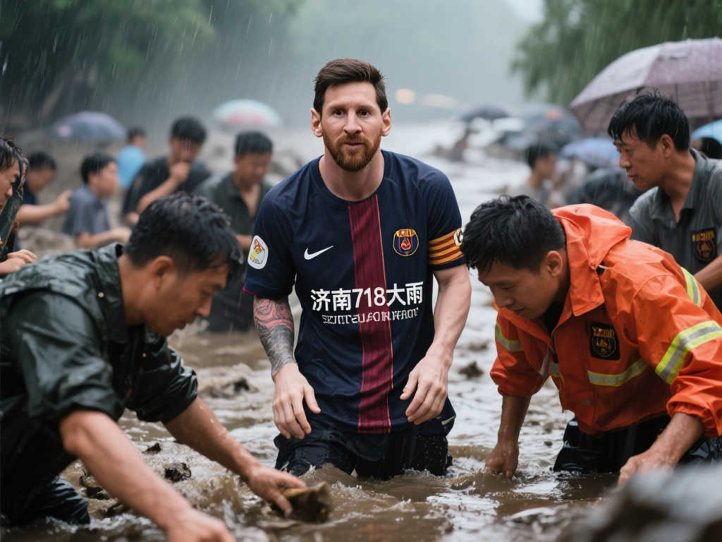 梅西慷慨解囊,助力济南718大雨灾后重建 梅西慷慨解囊,助力济南718大雨灾后重建