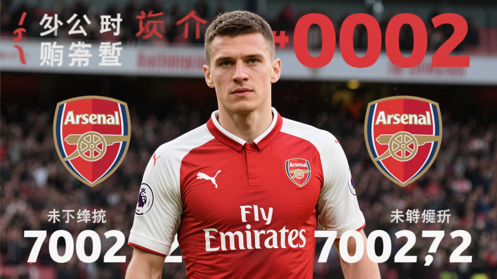 据可靠消息源称，阿森纳初步给出的价格高达7000万